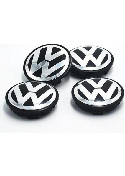 60mm Krom Jant Göbeği (4'lü)